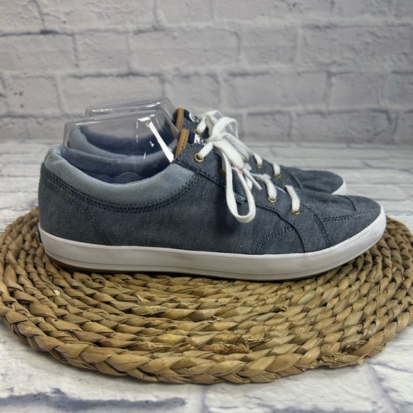 Keds Denim Blue Sneakers with Dream Memory Foam. Size 10. - Picture 6 of 10